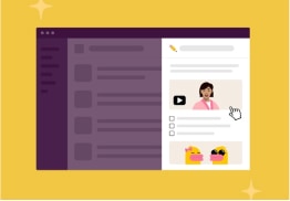 插圖:產品中的 Slack 畫板
