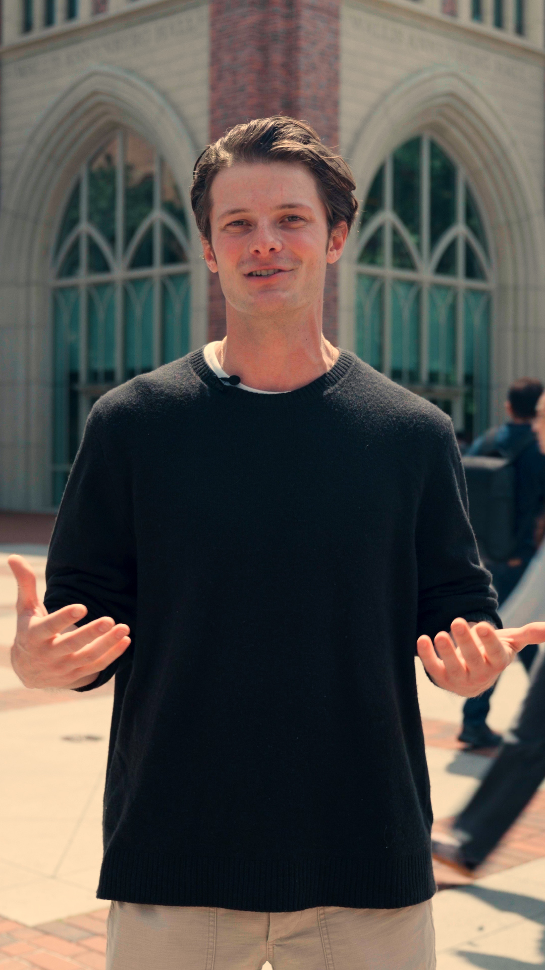 Dylan Macy builds industry connections by working on real-world projects at USC Annenberg.