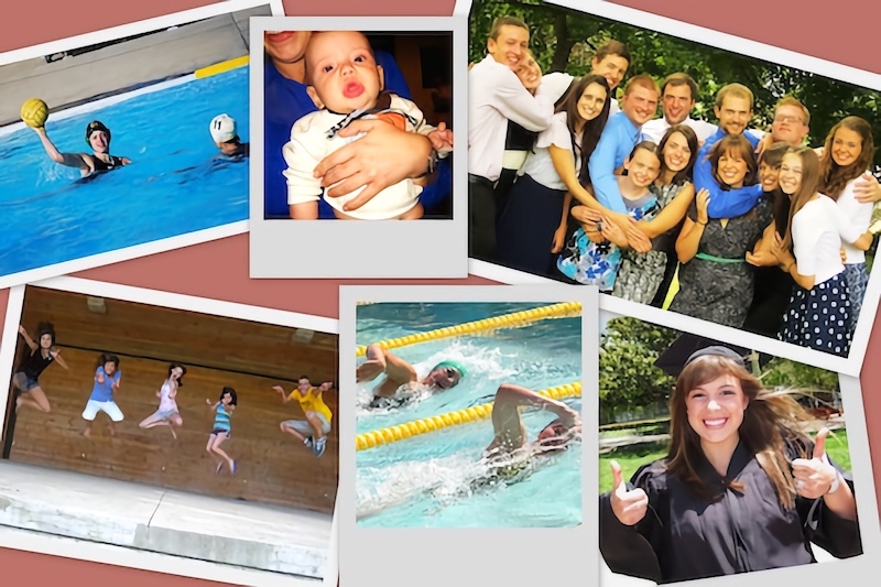 Montage of photos, focusing on hand usage
