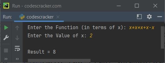 python eval function example