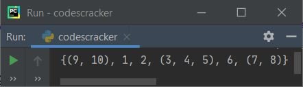 python sets example