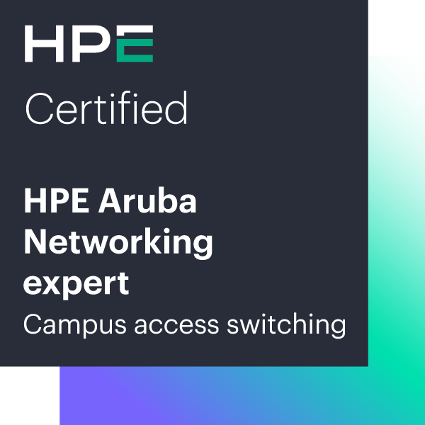 Badge Aruba Expert - Campus Access Switching