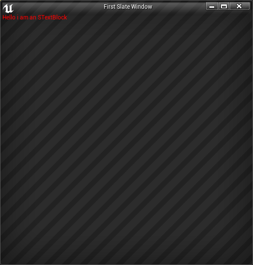 STextBlock red