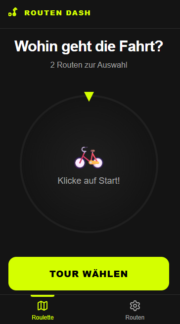 Routen-Dash