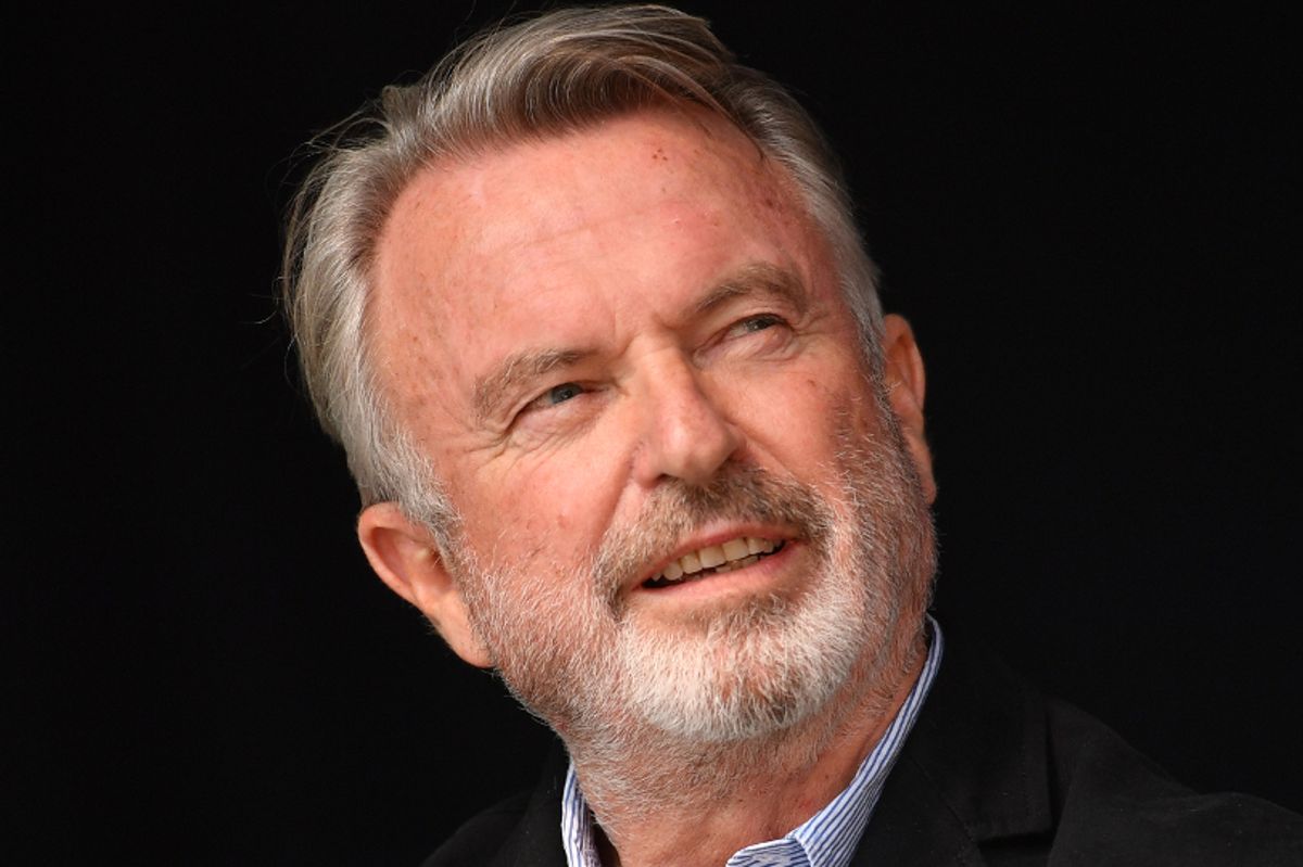 Sam Neill during the Peaky Blinders Festival in Birmingham