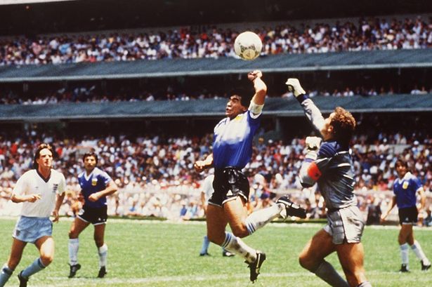 Diego Maradona's 'Hand of God' tops list of controversial World Cup moments