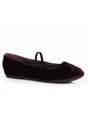 Girls Purple Crescent Witch Flat
