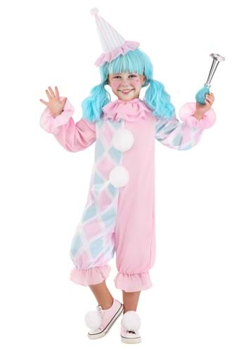 Toddler Pastel Pom Pom Clown Costume