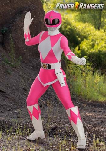 Authentic Adult Power Rangers Pink Ranger Costume