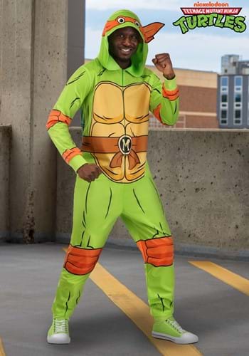 Adult TMNT Michelangelo Costume Onesie