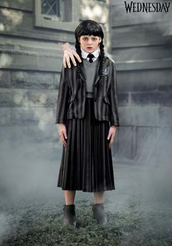 Kids Nevermore Academy Wednesday Costume