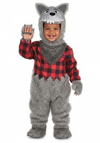 Infant Grey Baby Werewolf Costume UPD