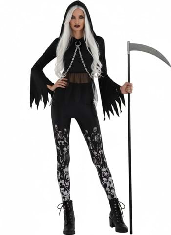 Goth Reaper Costume for Women