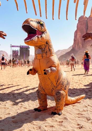 Adult Inflatable T-Rex Costume