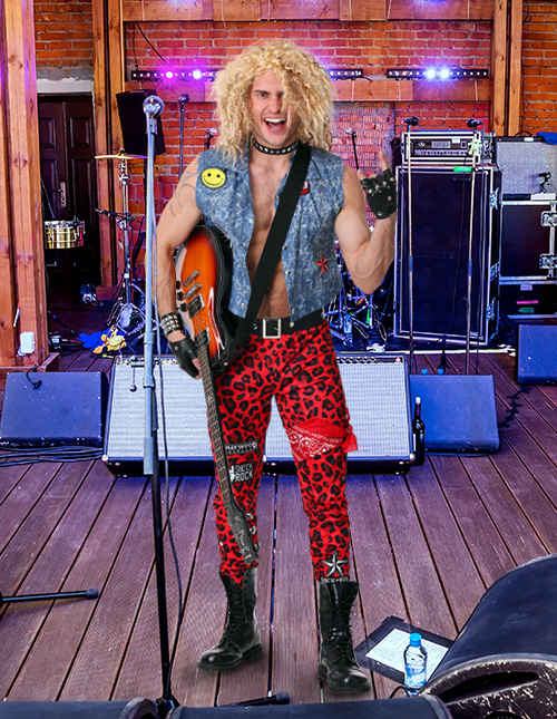 80s Rocker Costume 80s Rocker Costume