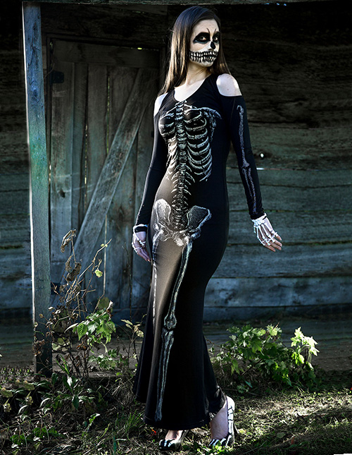Exclusive Skeleton Costume for Women Exclusive Skeleton Costume for Women