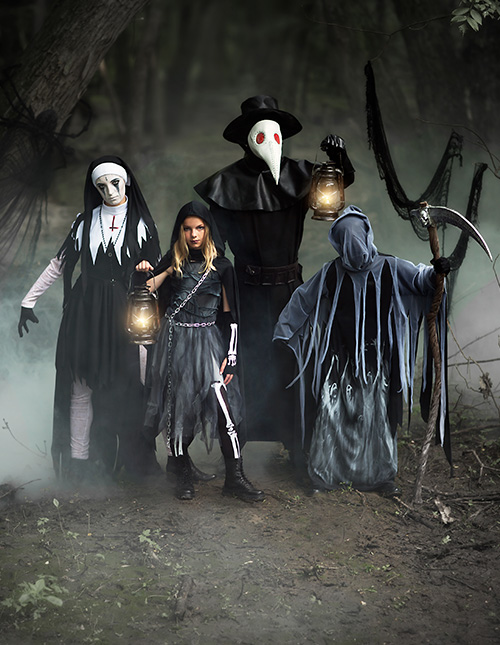 Scary Group Halloween Costumes Scary Group Halloween Costumes