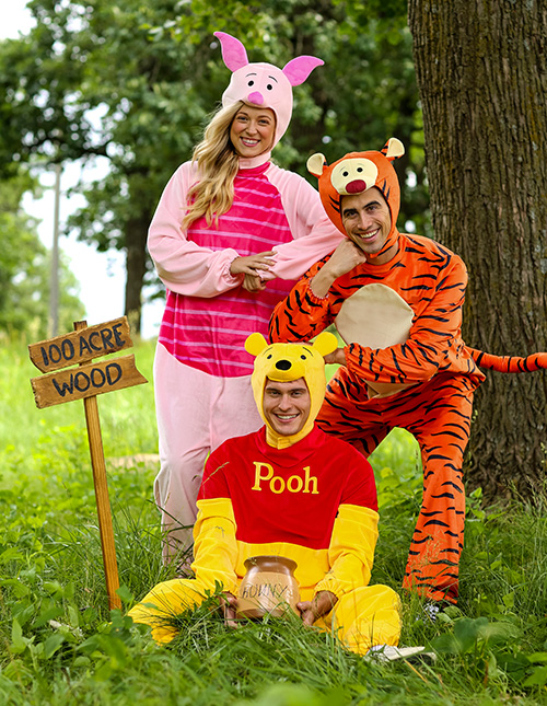Winnie the Pooh Group Costumes Winnie the Pooh Group Costumes