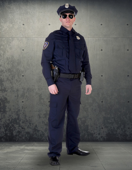 Realistic Police Officer Costume Realistic Police Officer Costume