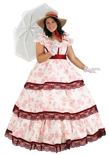 Womens Plus Size Southern Belle Costume