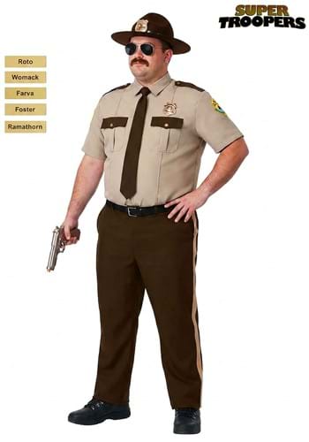 Super Troopers Adult Plus Size State Trooper Costume update2