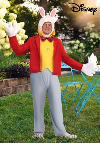 Plus Size Classic Disney White Rabbit Costume