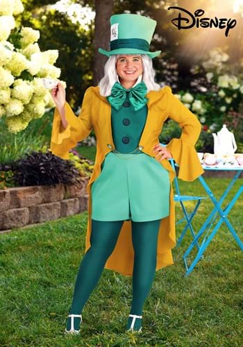Plus Size Womens Disney Mad Hatter Costume