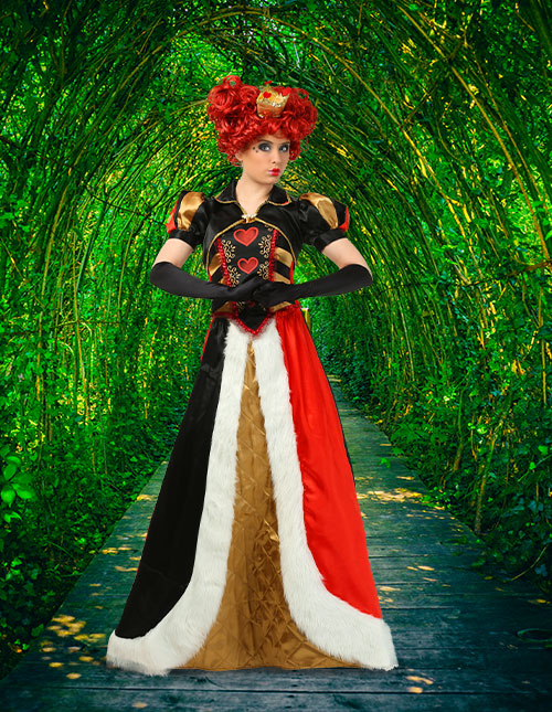 Alice in Wonderland Queen of Hearts Costume Alice in Wonderland Queen of Hearts Costume