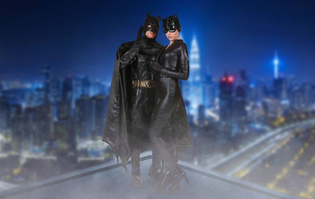 Batman and Catwoman Costumes Batman and Catwoman Costumes