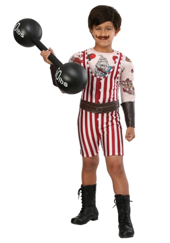 Vintage Strongman Boys Costume