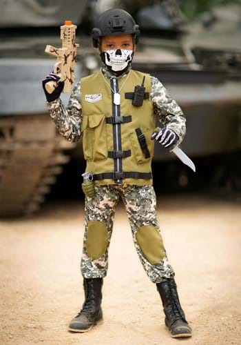 Kid's Camo Trooper Costume