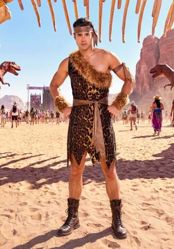 Mens Sexy Muscle Caveman Costume