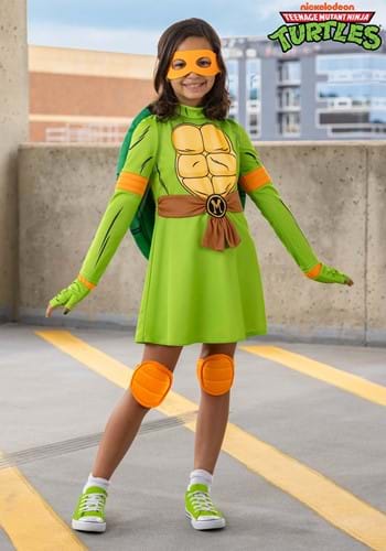 Girls TMNT Michelangelo Costume Dress
