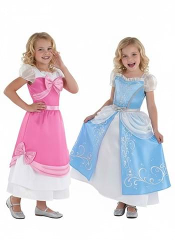 Girl's Cinderella Toddler Reversible Costume