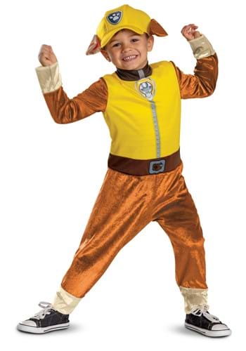 Boys Toddler Classic Paw Patrol Rubble Costume