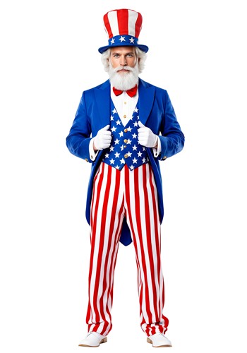 Adult Iconic Uncle Sam Costume