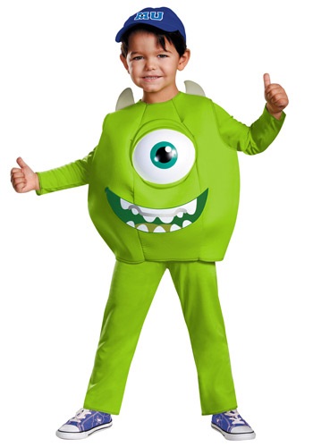 Disfraz de lujo de Mike para niños pequeños