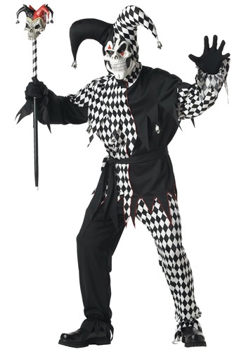 Disfraz Dark Jester para adulto
