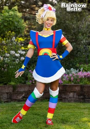 Disfraz de Rainbow Brite para mujer