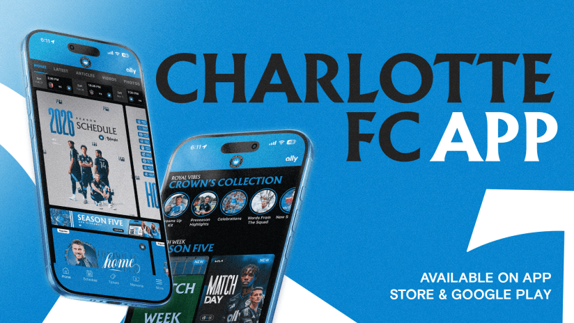 Official Charlotte FC Mobile App