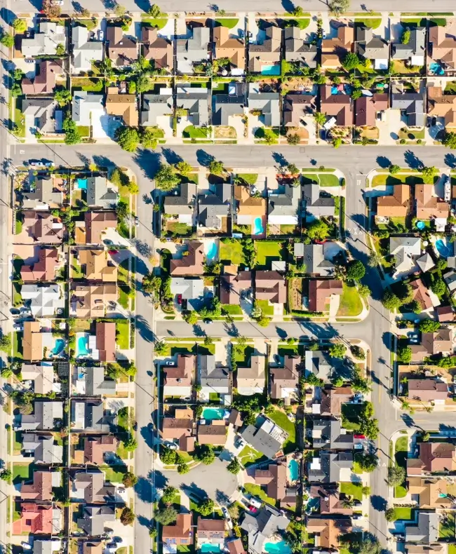 housing picture from top