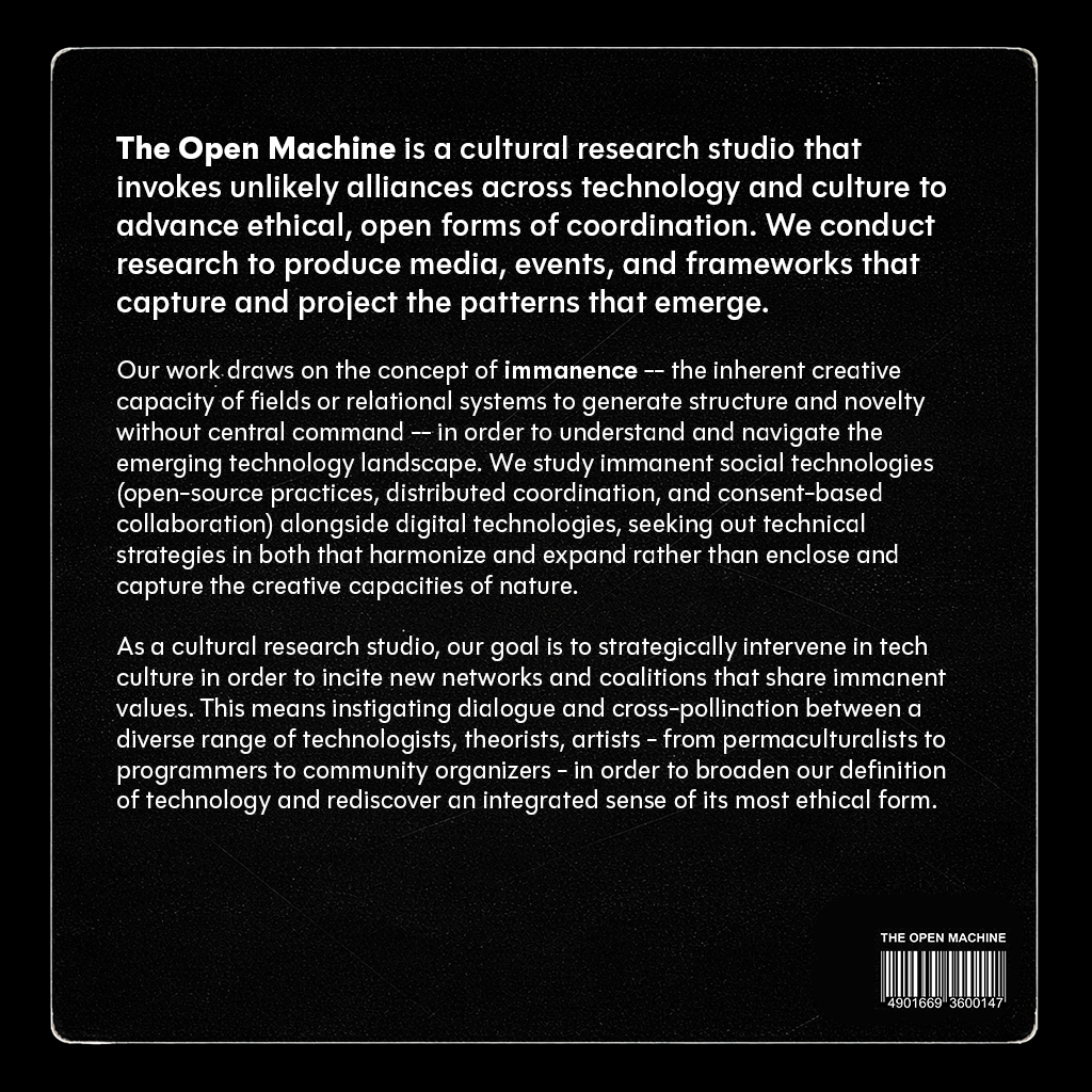 The Open Machine