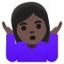 🤷🏿‍♀