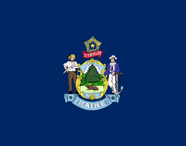 Saco city Flag