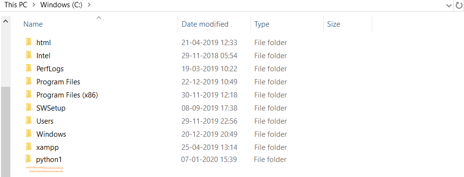 Create Directory