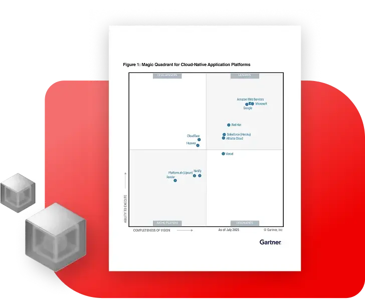 Red Hat, 2025 Gartner® Magic Quadrant™에서 클라우드 네이티브 애플리케이션 플랫폼 부문 리더로 선정